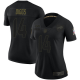 Women's #14 Stefon Diggs Buffalo Bills 2020 Salute To Service Black Limited Jersey