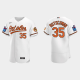 Men's Baltimore Orioles #35 Adley Rutschman 2022 Little League Classic Flex Base MLB Jersey - White