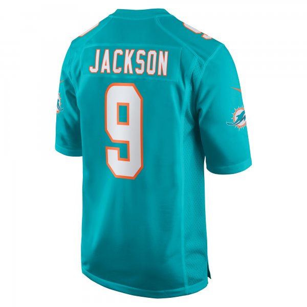 Men's Miami Dolphins Calvin Jackson Nike Aqua Home Game Player Jersey