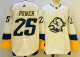 Men's #25 Owen Power Buffalo Sabres White NHL Jersey