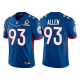 Men's Washington Football Team #93 Jonathan Allen 2022 Royal Pro Bowl Stitched Jersey