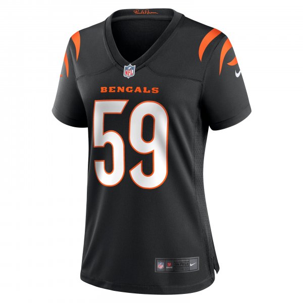 Women's Cincinnati Bengals Akeem Davis-Gaither Nike Black Game Player Jersey