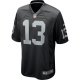 Men's Las Vegas Raiders Hunter Renfrow Nike Black Game Player Jersey