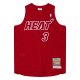 Men's Miami Heat Dwyane Wade Mitchell & Ness Scarlet 2012 Player Jersey