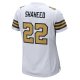 Women's New Orleans Saints Rashid Shaheed Nike  White Alternate Game Jersey