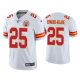 Men's #25 Clyde Edwards-Helaire Kansas City Chiefs White 2020 NFL Draft Vapor Limited Jersey