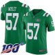 New York Jets #57 C.J. Mosley Green Men's Stitched NFL Limited Rush 100th Season Jersey