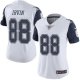 Nike Dallas Cowboys #88 Michael Irvin White Women's Stitched NFL Limited Rush Jersey