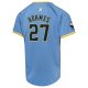 Youth Milwaukee Brewers Willy Adames Nike Powder Blue City Connect Limited Player Jersey