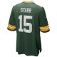 Men's Green Bay Packers Bart Starr Nike Green Game Retired Player Jersey