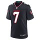 Men's Houston Texans C.J. Stroud Nike Navy Game Jersey