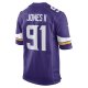 Men's Minnesota Vikings Patrick Jones II Nike Purple Team Game Player Jersey