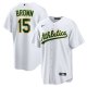 Men's Oakland Athletics Seth Brown Nike White Home Replica Jersey