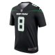 Men's New York Jets Aaron Rodgers Nike Stealth Black Alternate Legend Player Jersey