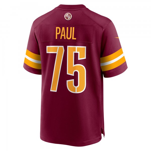 Men's Washington Commanders Chris Paul Nike Burgundy Player Game Jersey