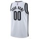 Unisex Brooklyn Nets Nike White Swingman Custom Jersey - Association Edition