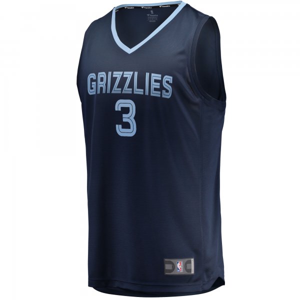 Men's Memphis Grizzlies Jake LaRavia Fanatics Navy Fast Break Replica Player Jersey - Icon Edition