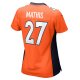 Women's Denver Broncos Damarri Mathis Nike Orange Game Player Jersey