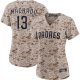 Women's San Diego Padres Manny Machado Nike Camo USMC Alternate Replica Player Jersey