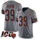 Chicago Bears #39 Eddie Jackson Silver Men's Stitched NFL Limited Inverted Legend 100th Season Jersey