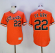 San Francisco Giants #22 Will Clark Orange Flexbase Collection Cooperstown Stitched MLB jerseys