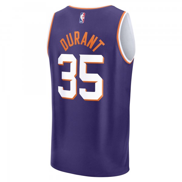 Men's Phoenix Suns Kevin Durant Fanatics Purple Fast Break Replica Player Jersey - Icon Edition