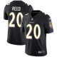 Men's Nike Baltimore Ravens #20 Ed Reed Black Alternate Vapor Untouchable Limited NFL Jersey