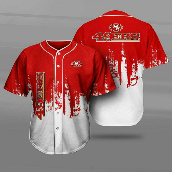 San Francisco 49ers NFL Stitched Fashion Baseball Legend Jersey