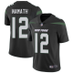 New York Jets #12 Joe Namath Black Alternate Men's Stitched Nike NFL Vapor Untouchable Limited Jersey