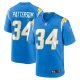 Men's Los Angeles Chargers Jaret Patterson Nike  Powder Blue Team Game Jersey