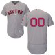 Boston Red Sox Gray Flex Base Men's Customized MLB Jersey