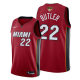 Miami Heat Jimmy Butler 2020 NBA Finals Bound Red Jersey Statement Edition