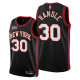 Men's New York Knicks #30 Julius Randle 2021-22 75th Anniversary City Black NBA Jersey