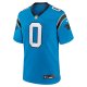 Men's Carolina Panthers Brian Burns Nike Blue Alternate Game Jersey