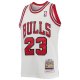 Youth Chicago Bulls Michael Jordan Mitchell & Ness White 1997/98 Hardwood Classics Jersey