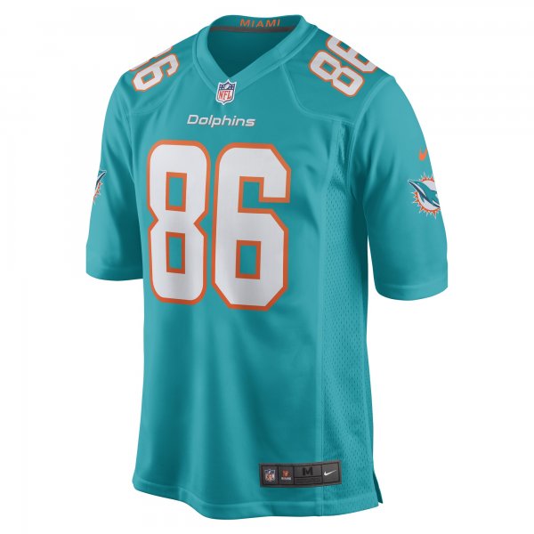 Men's Miami Dolphins Braylon Sanders Nike Aqua Game Player Jersey