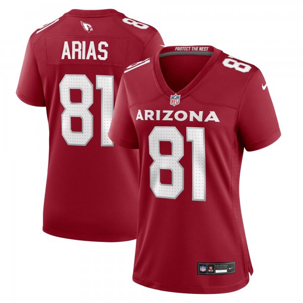 Women's Arizona Cardinals Daniel Arias Nike  Cardinal Team Game Jersey