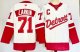 Men's #71 Dylan Larkin White Detroit Red Wings 2025 Stadium Series Premium Player Jersey