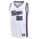 Youth Sacramento Kings  Fanatics White Custom Fast Break Jersey - Association Edition