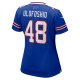 Women's Buffalo Bills Edefuan Ulofoshio Nike  Royal Game Jersey