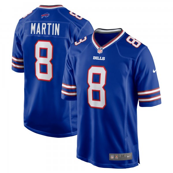 Men's Buffalo Bills Sam Martin Nike Royal Game Player Jersey