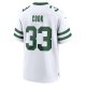 Men's New York Jets Dalvin Cook Nike White Legacy Player Jersey