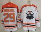 Men's #29 Leon Draisaitl Edmonton Oilers White NHL Jersey