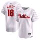 Men's Philadelphia Phillies #16 Brandon Marsh Nike White Home Limited Player Jersey