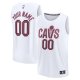 Men's Cleveland Cavaliers Fanatics White Fast Break Custom Replica Jersey - Association Edition