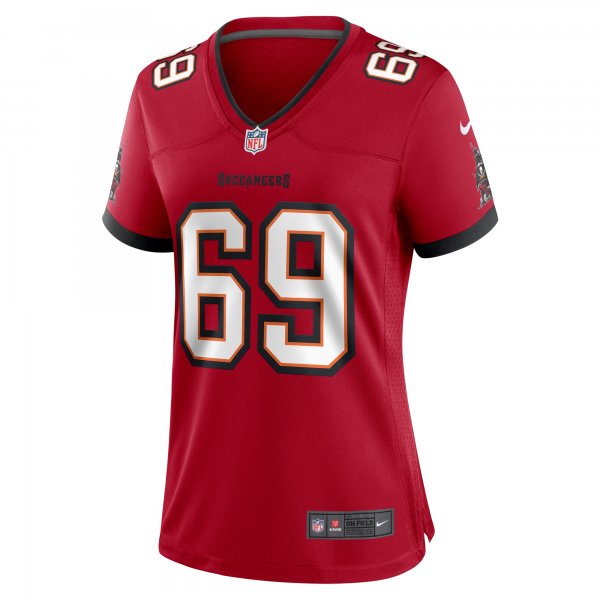 Women's Tampa Bay Buccaneers Cody Mauch Nike  Red  Game Jersey