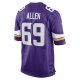 Men's Minnesota Vikings Jared Allen Nike Purple Retired Player Game Jersey