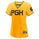 Women's Pittsburgh Pirates  Nike Gold City Connect Replica Jersey