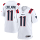 Men's New England Patriots #11 Julian Edelman Nike White Game Jersey