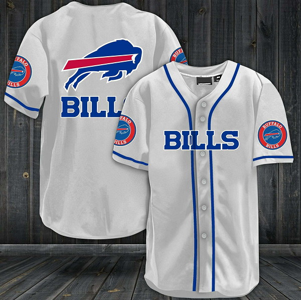 Buffalo Bills NFL 3D Digital Printed Fashion Baseball Legend Jersey